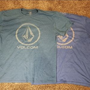 Men's Volcom T-shirts (two)